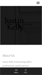 Mobile Screenshot of justinkellycontracting.com